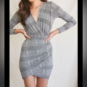 GINGHAM DRESS women’s small